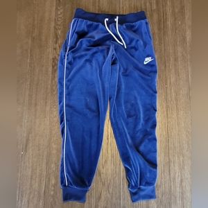 Nike Velour Velvet Jogging Pants Women's Size S